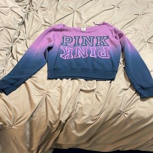 PINK Victoria’s Secret Fleece Cropped Sweatshirt